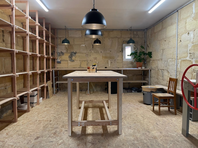 Intérieur de l'atelier